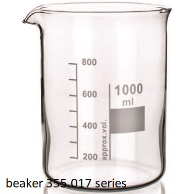 (image for) Beaker, Glass, Low Form, 5L, Borosilicate